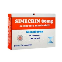 Simecrin Trattamento Gonfiore Addominale 30 Compresse Masticabili