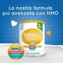 Similac Gold Stage 2 Latte In Polvere Per Neonati Dai 6 Ai 12 Mesi 900g
