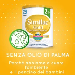 Similac Gold Stage 2 Latte In Polvere Per Neonati Dai 6 Ai 12 Mesi 900g