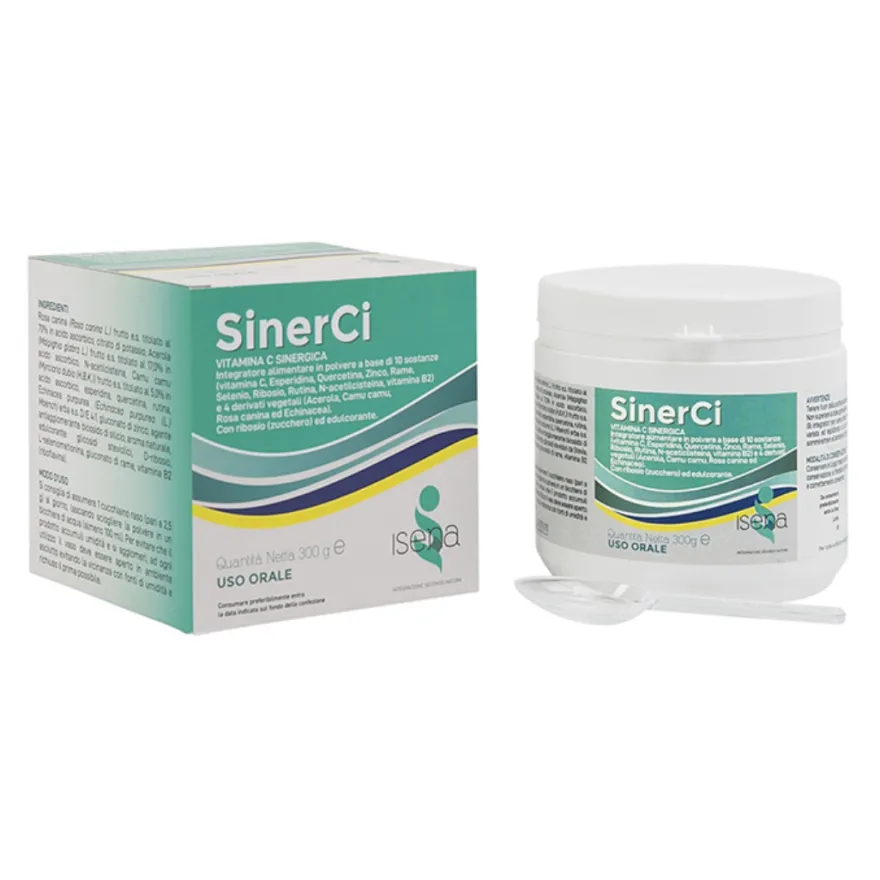 Sinerci Vitamina C Sinergica Integratore Difese Ed Energia 300g