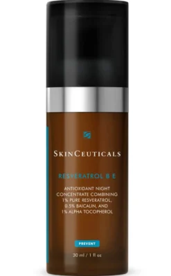 Skinceuticals Resveratrol B E Siero Antiossidante Notte Per Il Trattamento Di Rughe E Perdita Di Tono Con Resveratrolo E Vitamina E 30ml
