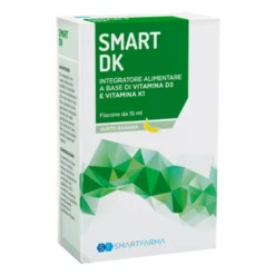 Smart Dk Gocce Integratore Salute Ossa Gusto Banana 15ml