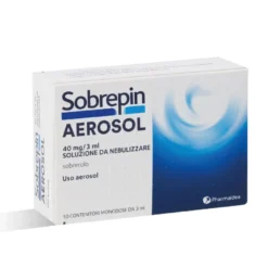Sobrepin Aerosol 40mg Soluzione Da Nebulizzare 10 Flaconcini 3ml