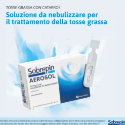 Sobrepin Aerosol 40mg Soluzione Da Nebulizzare 10 Flaconcini 3ml