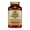 Solgar Amino Arginina 500 Integratore 50 Capsule Vegetale