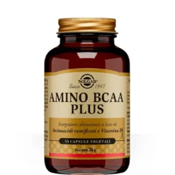 Solgar Amino Bcaa Plus Integratore Di Aminoacidi E Vitamina B6 50 Capsule
