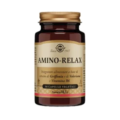 Solgar Amino Relax Integratore Rilassamento E Benessere Mentale 30 Capsule Vegetali