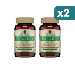 Solgar Ferro Koji Integratore Ferro 2 confezioni da 30 Capsule Vegetali