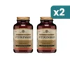 Solgar Fitoginkgo Integratore Memoria 2 confezioni da 60 Capsule Vegetali