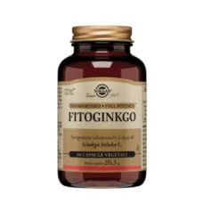 Solgar Fitoginkgo Integratore Memoria 60 Capsule Vegetali