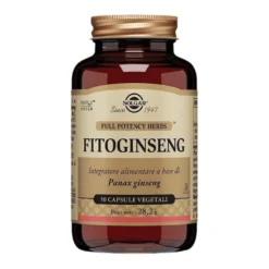 Solgar Fitoginseng Integratore A Base Di Panax Ginseng 50 Capsule Vegetali