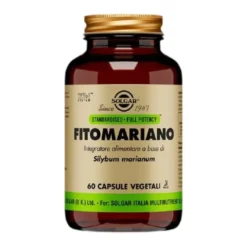 Solgar Fitomariano Integratore Fegato 60 Capsule Vegetali