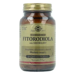 Solgar Fitorodiola Integratore Relax 60 Capsule