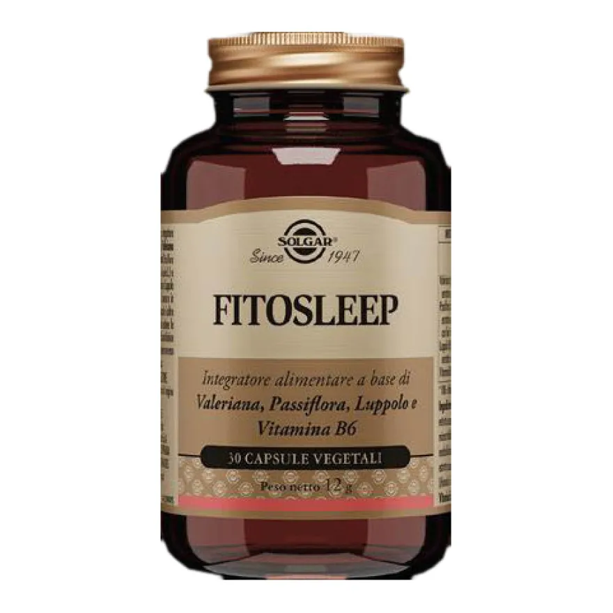 Solgar Fitosleep 30 Capsule Vegetali