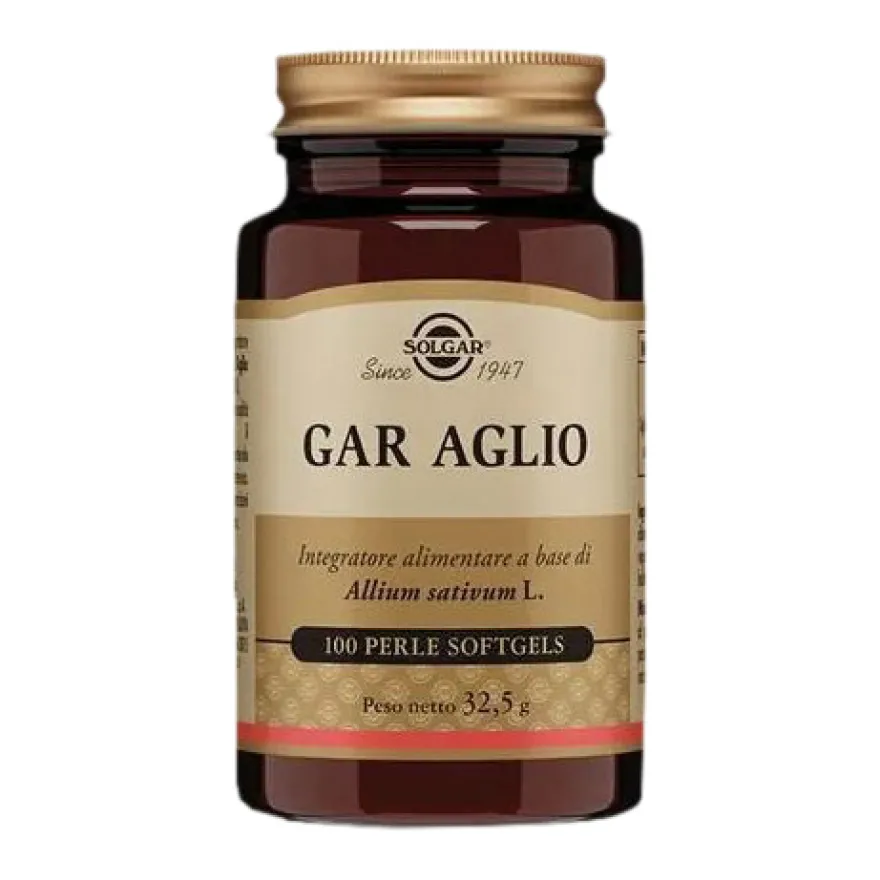 Solgar Gar Aglio Integratore Antiossidante 100 Perle
