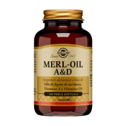 Solgar Merl Oil A E D Integratore Difese Immunitarie 100 Perle