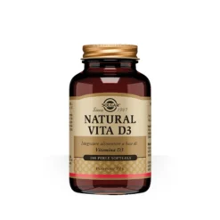 Solgar Natural Vita D3 Integratore Vitamina D3 100 Perle