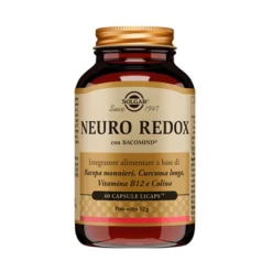 Solgar Neuro Redox Integratore Bacomind 60 Capsule Licaps