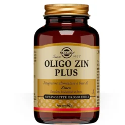 Solgar Oligo Zin Plus Integratore Antiossidante 50 Tavolette