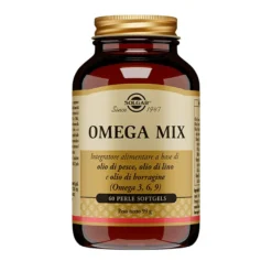 Solgar Omega Mix Integratore Controllo Colesterolo 60 Perle