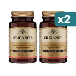 Solgar Origanoil Integratore Olio Essenziale Di Origano 2 confezioni da 60 Perle