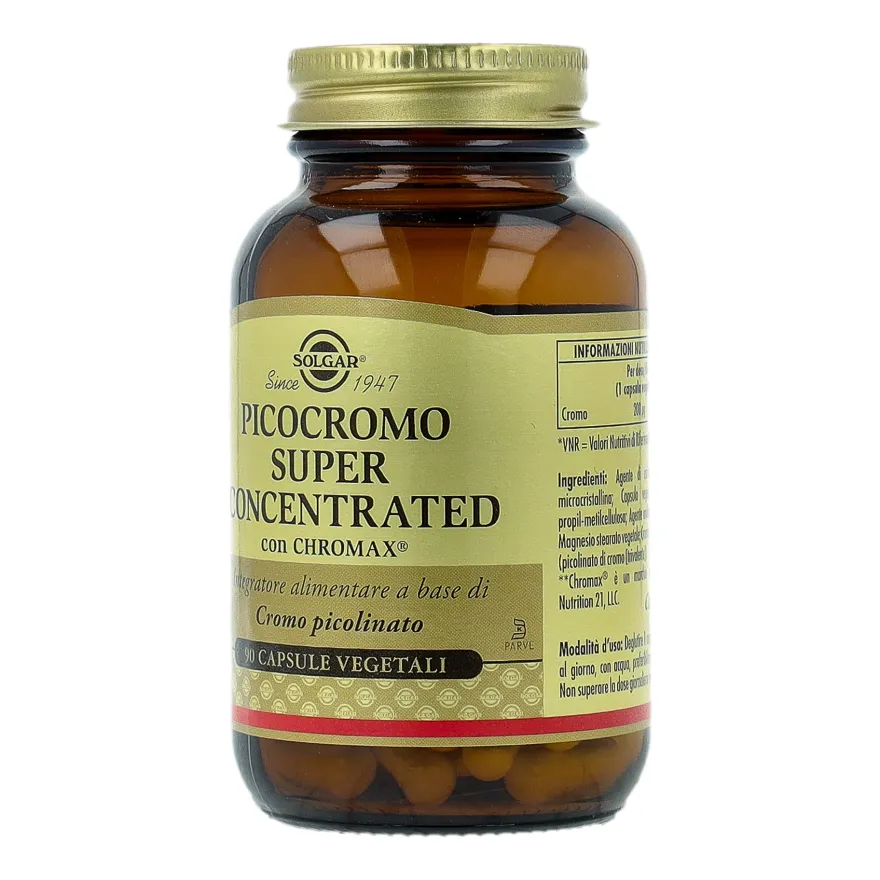 Solgar Picocromo Integratore Spossatezza 90 Tavolette