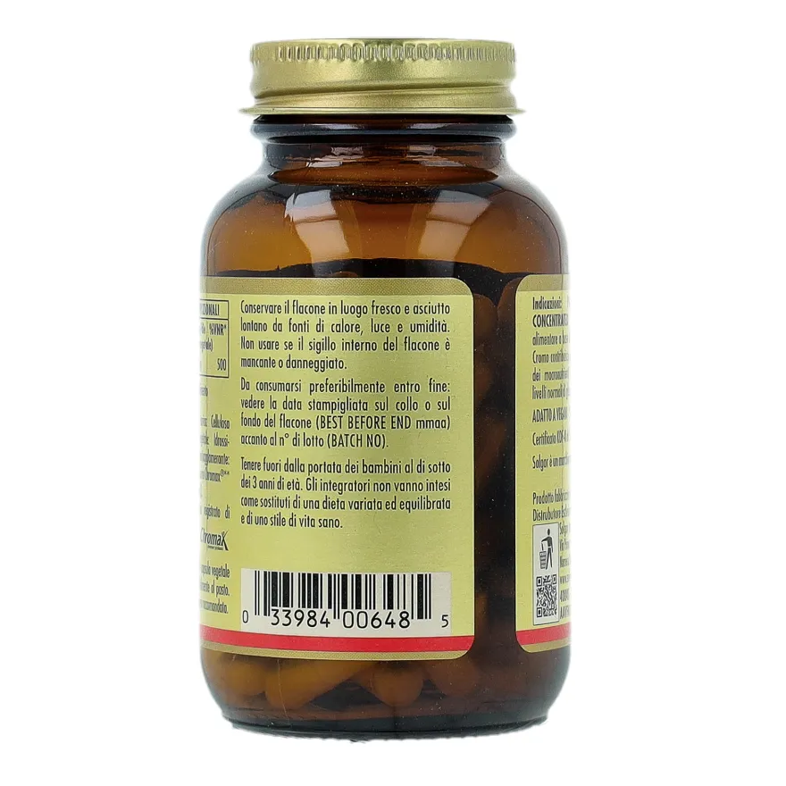Solgar Picocromo Integratore Spossatezza 90 Tavolette