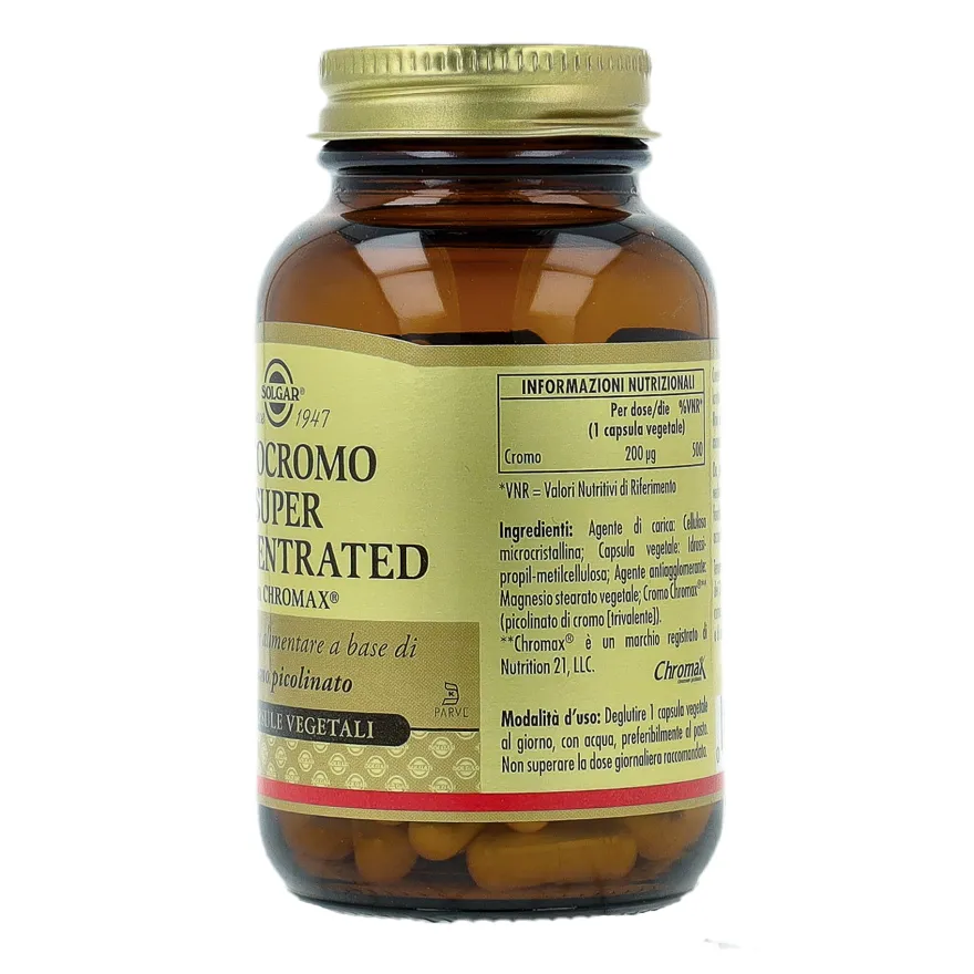 Solgar Picocromo Integratore Spossatezza 90 Tavolette
