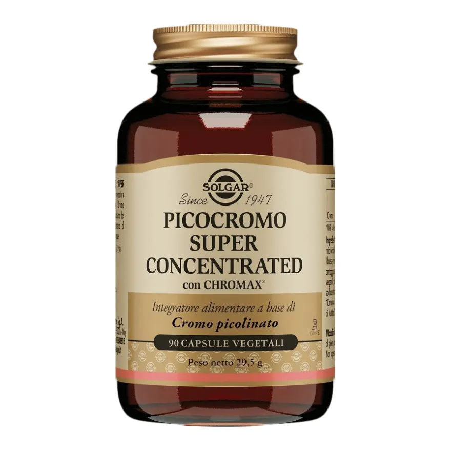 Solgar Picocromo Superconcentrato Integratore Metabolico 90 Capsule