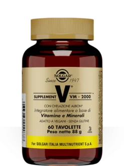 Solgar Supplement Vm 2000 Integratore Multivitaminico 60 Tavolette