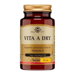 Solgar Vita A Dry Integratore Vitamina A 100 Tavolette