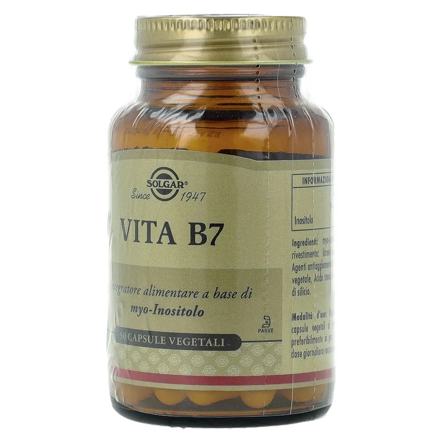 Solgar Vita B7 Integratore Benessere Femminile 50 Capsule
