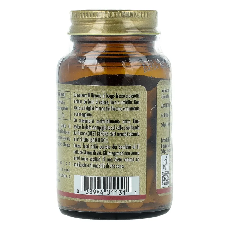 Solgar Vita B7 Integratore Benessere Femminile 50 Capsule