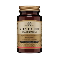 Solgar Vita D3 1000 Integratore Sistema Immunitario E Salute Ossa 100 Tavolette