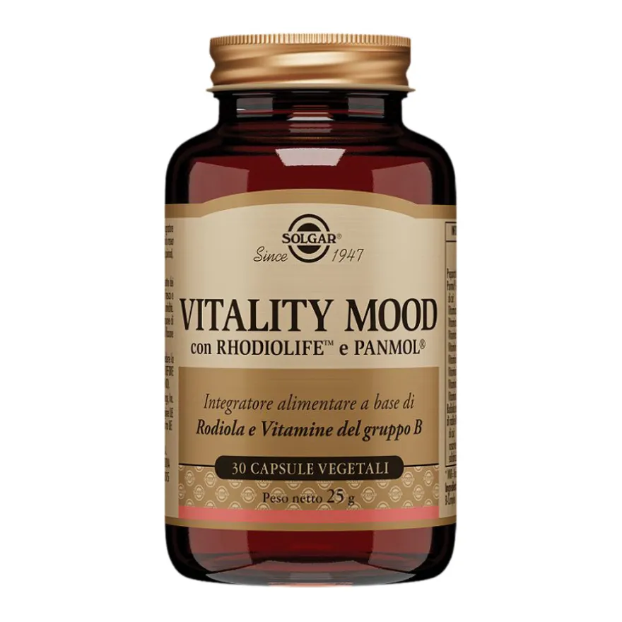 Solgar Vitality Mood Integratore Vitamina B 30 Capsule