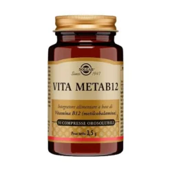 Solgar Vita Metab12 Integratore Vitamina B12 30 Compresse Orosolubili