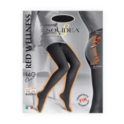 Solidea Red Wellness 140 Opaque Collant Modellante Nero Taglia 3ml