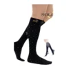 Solidea Socks For You Bamboo Pois Compressione Graduata Nero M 1 Paio