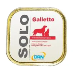Solo Galletto Alimento Umido Monoproteico 100g