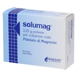 Solumag 2,25mg Pidolato Di Magnesio Per Carenze Nutrizionali 20 Bustine