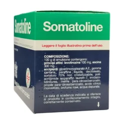 Somatoline 0,1% + 3% Emulsione Cutanea Trattamento Gambe Anticellulite Levotiroxina Escina 30 Buste