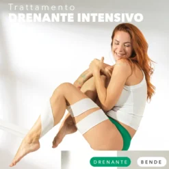 Somatoline Skinexpert Bende Azione Riducente Urto Starter Kit Bende Gambe Drenante Escina Vegetale 1 Pezzo