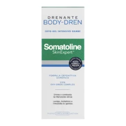 Somatoline Skinexpert Body-dren Intensivo Cryo-gel Gambe Trattamento Gambe Drenante 200ml