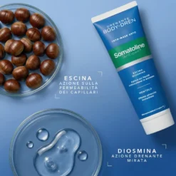 Somatoline Skinexpert Body Dren Cryo Mask Urto Trattamento Gambe Drenante 150ml