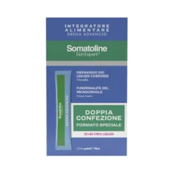 Somatoline Skinexpert Drena Advanced Drenaggio Liquidi Corporei 20 Stick + Funzionalit&agrave; Microcircolo 20 Stick