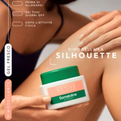 Somatoline Skinexpert Rimodellante Active Gel Effetto Fresco Trattamento Gambe Rimodellante Caffeina Pura E Kigelia Africana 250ml