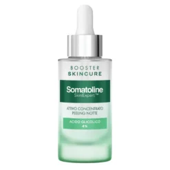 Somatoline Skinexpert Skincure Booster Peeling Glicolico 4,5% Siero Viso Esfoliante Acido Glicolico 30ml