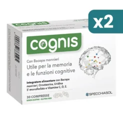 Specchiasol Cognis Integratore Memoria 2 confezioni da 30 Compresse
