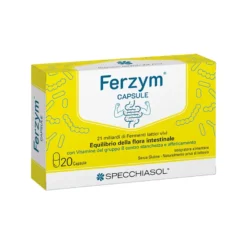 Specchiasol Ferzym Integratore Equilibrio Flora Intestinale 20 Capsule