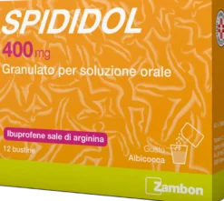 Spididol 400mg Granulato Soluzione Orale Gusto Albicocca 12 Bustine